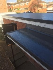 flat roof cover